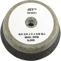 Resin Bond Cup Wheel, 4" x 2", 5/8"-11NC Arbor, Type 11 Distribution Industrielle GC