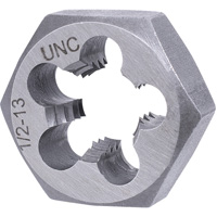 SAE Hex Die, 1" Dia., 1/2"-13NC Thread, Alloy Steel Distribution Industrielle GC