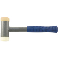 Heavy-Duty Soft-Face Dead Blow Hammer, 2.25 lbs. Head Weight, Polyurethane Face, Tubular Steel Handle Distribution Industrielle GC