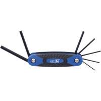 JFHK-7M Folding Hex Key Set, 7 Pcs., Metric Distribution Industrielle GC