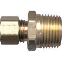 Male Pipe Connector, 3/16" x 1/8" Dia, Brass Distribution Industrielle GC