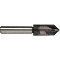 Fraise conique, 3/4", Acier rapide, Angle de 82°, 4 cannelures Distribution Industrielle GC