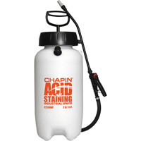 Pulv&eacute;risateurs industriels r&eacute;sistants &agrave; l'acide, 2 gal. (7,6 L), Plastique, Lance de 12" Distribution Industrielle GC