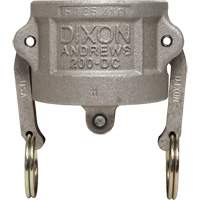 Couvercle anti-poussi&egrave;re &agrave; came et cannelure Dixon Distribution Industrielle GC