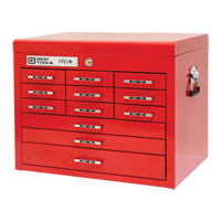PRO+ Series Top Chest, 26" W, 12 Drawers, Red Distribution Industrielle GC