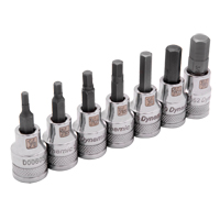 Standard SAE Socket Set, 7 Pcs Distribution Industrielle GC