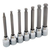 Long Metric Ball Nose Socket Set, 7 Pcs Distribution Industrielle GC