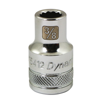 Douille SAE, 3/8", Prise 1/2", 12 pans Distribution Industrielle GC