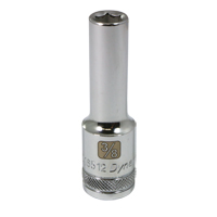 Douille SAE, 3/8", Prise 1/2", 6 pans, Profond Distribution Industrielle GC