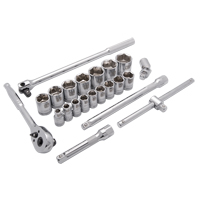 Jeu de douilles SAE, 22 Mcx, Prise de 1/2" Distribution Industrielle GC