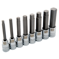 Long SAE Socket Set, 8 Pcs Distribution Industrielle GC