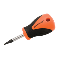 Tournevis court pour vis &agrave; t&ecirc;te carr&eacute;e creuse, Tige de #1, Ronde, 3-4/5" lo, Prise en Plastique/Bois/Coussin&eacute;e Distribution Industrielle GC
