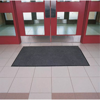 Poly-Tuft Matting, Wiper, 3' x 60' x 5/16", Charcoal Distribution Industrielle GC