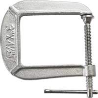 Light-Duty C-Clamp, 3" (76 mm) Capacity, 4-1/2" (114 mm) Throat Depth Distribution Industrielle GC