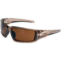 Lunettes de s&eacute;curit&eacute; Uvex Hypershock, Lentille Espresso, Anti-&eacute;gratignures/Polaris&eacute;, ANSI Z87+ Distribution Industrielle GC