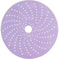 Disque de ponçage net mauve Hookit, dia 6", Grain P240, Oxyde d'aluminium, Poids C Distribution Industrielle GC