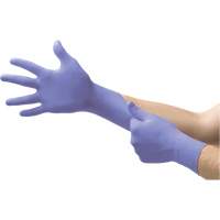 Gants d'examen SE SU-690 Supreno, Grand, Nitrile, 7,1 mils, Sans poudre, Mauve, Classe 2 Distribution Industrielle GC