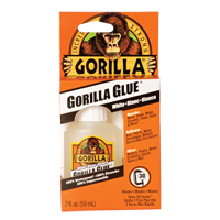 Colle, 2 oz, Bouteille pressable, Blanc Distribution Industrielle GC