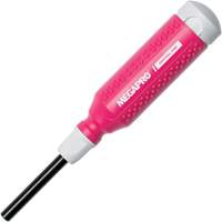 Tournevis multi embouts Original Pink 15-en-1, 8-37/50" lo, Prise Textur&eacute; Distribution Industrielle GC