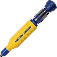 Tournevis multi embouts en acier inoxydable Original 15-en-1, 8-37/50" lo, Prise Textur&eacute; Distribution Industrielle GC