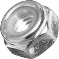 Encart en nylon pour contre-&eacute;crou NE standard, 1/2"/1/2"-13 dia, Zingu&eacute;, Cors&eacute; Distribution Industrielle GC