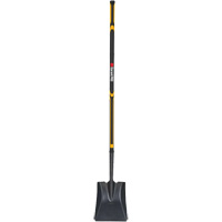 Pro Square Point Shovel, Fibreglass, Tempered Steel Blade, Straight Handle, 48" Long Distribution Industrielle GC