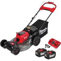 Ensemble de tondeuse sans fil autopropuls&eacute;e &agrave; double pile M18 Fuel, Pouss&eacute;e automatique, &agrave; pile, Largeur de coupe 21" Distribution Industrielle GC