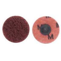 Disque de polissage PowerLock Abrasotex, 4" dia., Grain Moyen, Oxyde d'aluminium Distribution Industrielle GC
