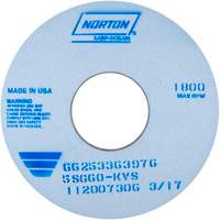 Tool Room Wheel, Type 01, Ceramic Alumina, 14" x 1" Distribution Industrielle GC