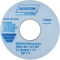 Tool Room Wheel, Type 01, Ceramic Alumina, 14" x 1-1/2" Distribution Industrielle GC