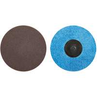 Disque de toile &agrave; changement rapide, 3" dia., Grain 36, Oxyde d'aluminium Distribution Industrielle GC