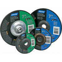 Gemini&reg; Depressed Centre Grinding Wheels, 4" x 1/4", 5/8" Arbor, Aluminum Oxide, Type 27 Distribution Industrielle GC