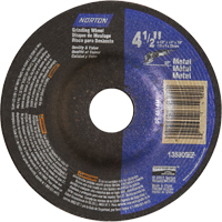 Depressed Centre Metal Grinding Wheels, 5" x 1/4", 7/8" Arbor, Aluminum Oxide, Type 27 Distribution Industrielle GC