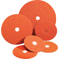 Blaze&reg; Fiber Discs, Ceramic Alumina, 24, 4-1/2" Dia x 7/8" Arbor Distribution Industrielle GC