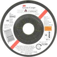 Meule flexible Green Corps, 4-1/2" x 1/8", Arbre 7/8", C&eacute;ramique, Type 27 Distribution Industrielle GC