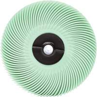 Scotch-Brite Radial Bristle Disc, Aluminum Oxide, 1 Micron Grit, 3" Dia. Distribution Industrielle GC