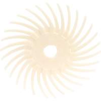 Scotch-Brite Radial Bristle Disc SR, Ceramic, 3" Dia. Distribution Industrielle GC