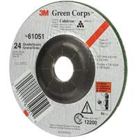 Meule flexible Green Corps, 5" x 1/4", Arbre 7/8", C&eacute;ramique, Type 1 Distribution Industrielle GC