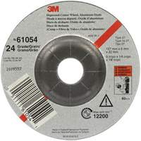 Meule &agrave; moyeu d&eacute;port&eacute;, 5" x 27, Oxyde d'aluminium Distribution Industrielle GC