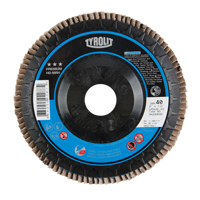 Disque &agrave; lamelles, 4-1/2" x 7/8", Type 27, Grain 40, Zirconium Distribution Industrielle GC
