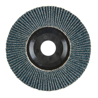 Disque &agrave; lamelles, 4-1/2" x 7/8", Type 27, Grain 40, Zirconium Distribution Industrielle GC