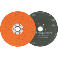 Disque de sablage Coolcut XX, 5" dia., Grain 36, C&eacute;ramique Distribution Industrielle GC
