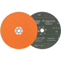 Disque de sablage Coolcut XX, 7" dia., Grain 36, C&eacute;ramique Distribution Industrielle GC