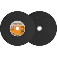 Meule pour scie &agrave; tronçonner AllSteel, 14" x 1/8", Arbre de 25/32", Type 1, Oxyde d'aluminium, 5400 Tr/min Distribution Industrielle GC