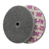 Scotch-Brite EXL Unitized Wheel, 6" x 1/4", 1/4" Arbor, Fine Grit, Aluminum Oxide/Ceramic/Zirconium Distribution Industrielle GC