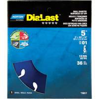 Dialast RightCut Cut-Off Wheel, 5" x 0.05", 7/8" Arbor, Type 01/41, Diamond, 12225 RPM Distribution Industrielle GC