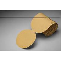 Disque abrasif dor&eacute; en rouleau de papier Stikit, 6" dia., Grain P150, Oxyde d'aluminium Distribution Industrielle GC