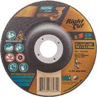 Quantum3 RightCut Cut-Off Wheel, 5" x 1/16", 7/8" Arbor, Type 27/42, Ceramic Alumina, 12225 RPM Distribution Industrielle GC