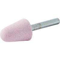 Meule mont&eacute;e vitrifi&eacute;e, A5, Oxyde d'aluminium, 3/4" dia., 1-1/8" lo, 80 Grain Distribution Industrielle GC