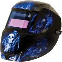 Masque de soudage Carrera ArcOne, 2" lo x 3" la Champ de vision, Teinte 9 - 13, Bleu Distribution Industrielle GC